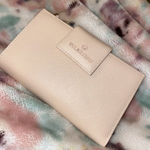 Dusty pink Valentino by Mario Valentino Spa wallet